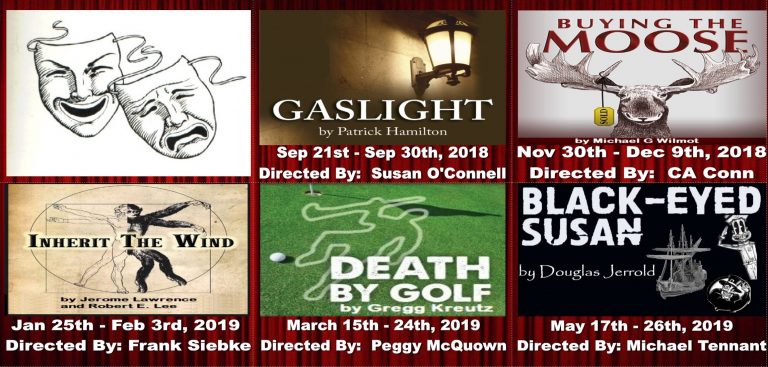 Announcing our 2018-2019 Season – Ramona Hillside Players